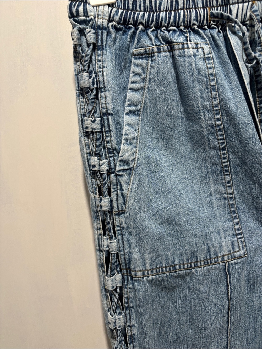 SEA NEW YORK Flyn side lace jeans - Picture 4 of 7